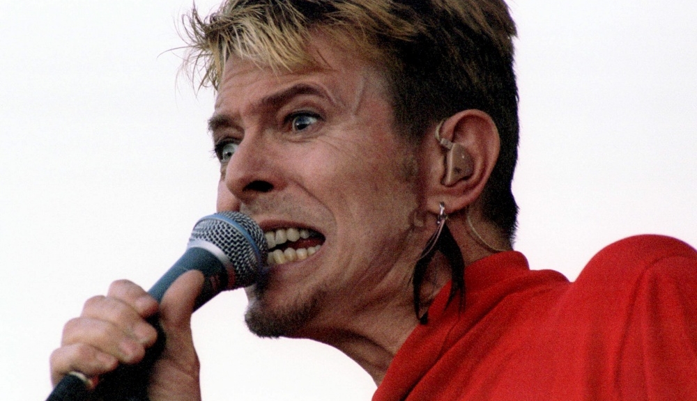 File photo of David Bowie performing at the music festival "Out In The Green" in Frauenfeld